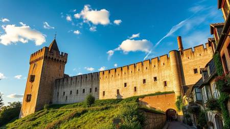 Les remparts de la cité médiévale de Provins